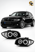 BMW Serie 1 E87 Angel Eye Spenti - con Logo GC