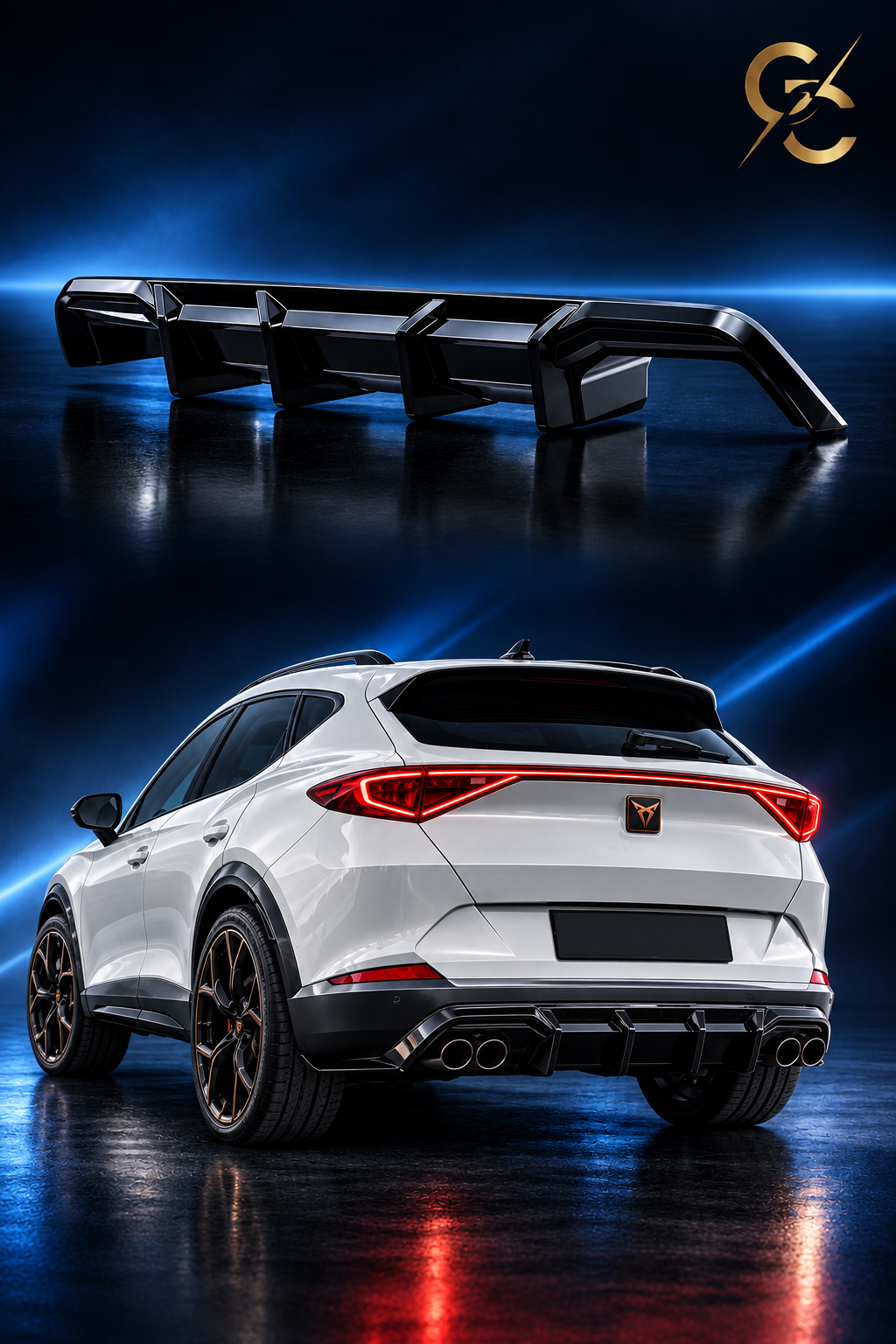 Cupra Formentor Bianco Perlato - Composizione