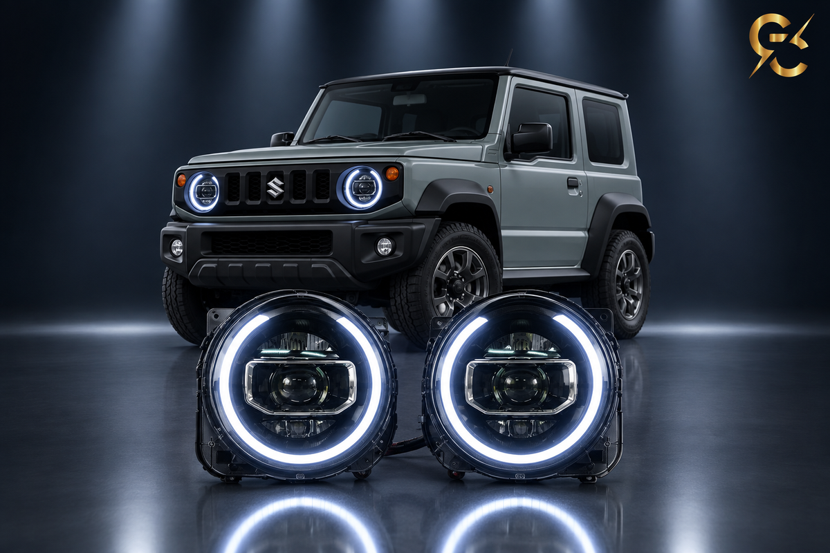 Fari LED Angel Eye - Studio con Logo GC