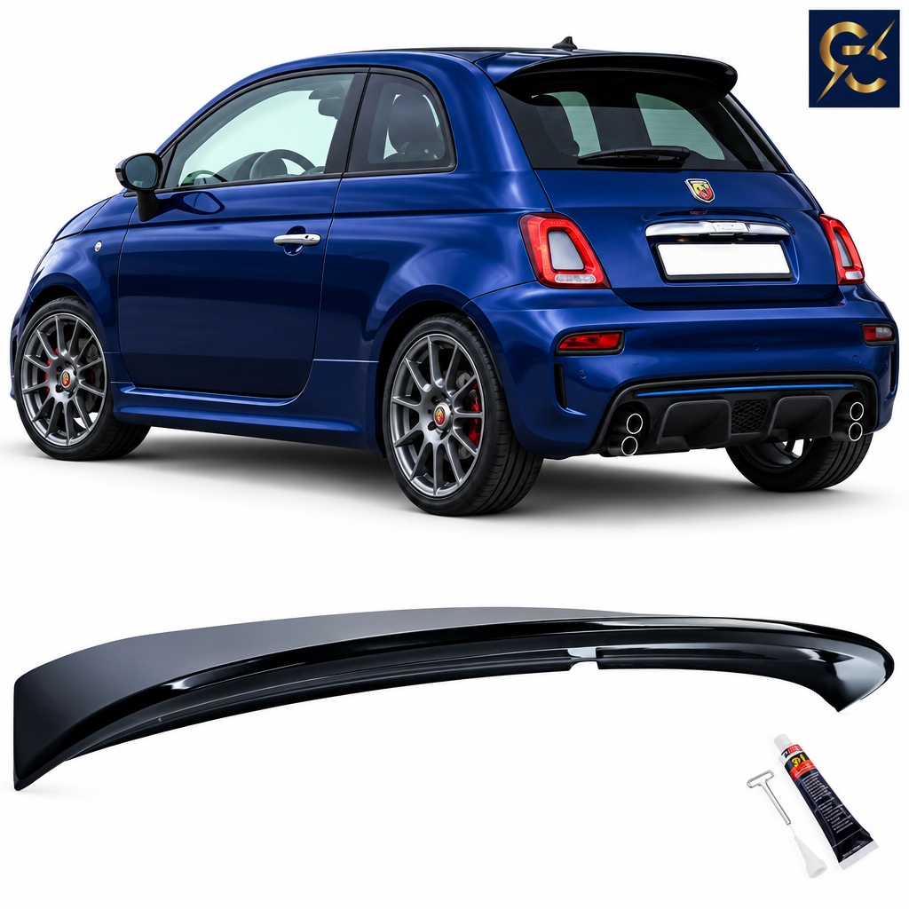 Fiat 500 con spoiler