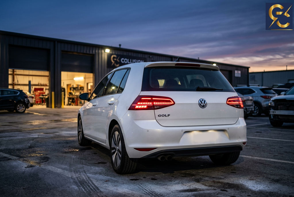 Golf 7 Bianco Perla - Luci LED Rosse