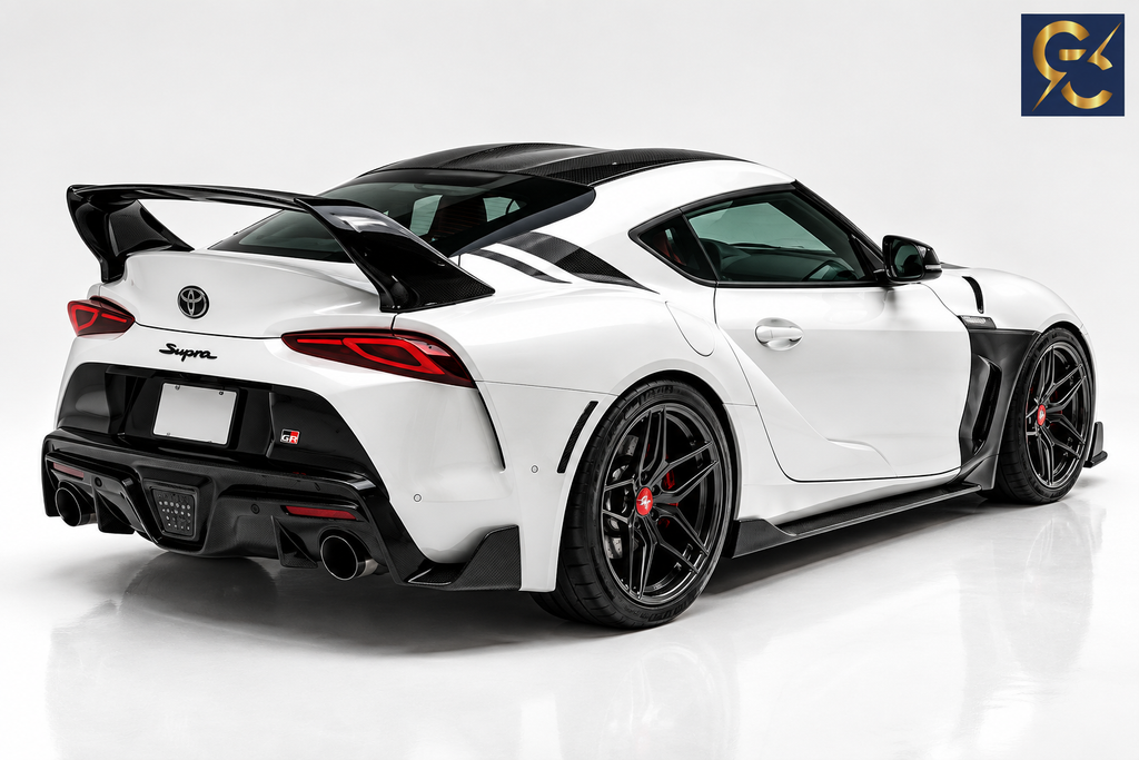 GR Supra A90 con spoiler