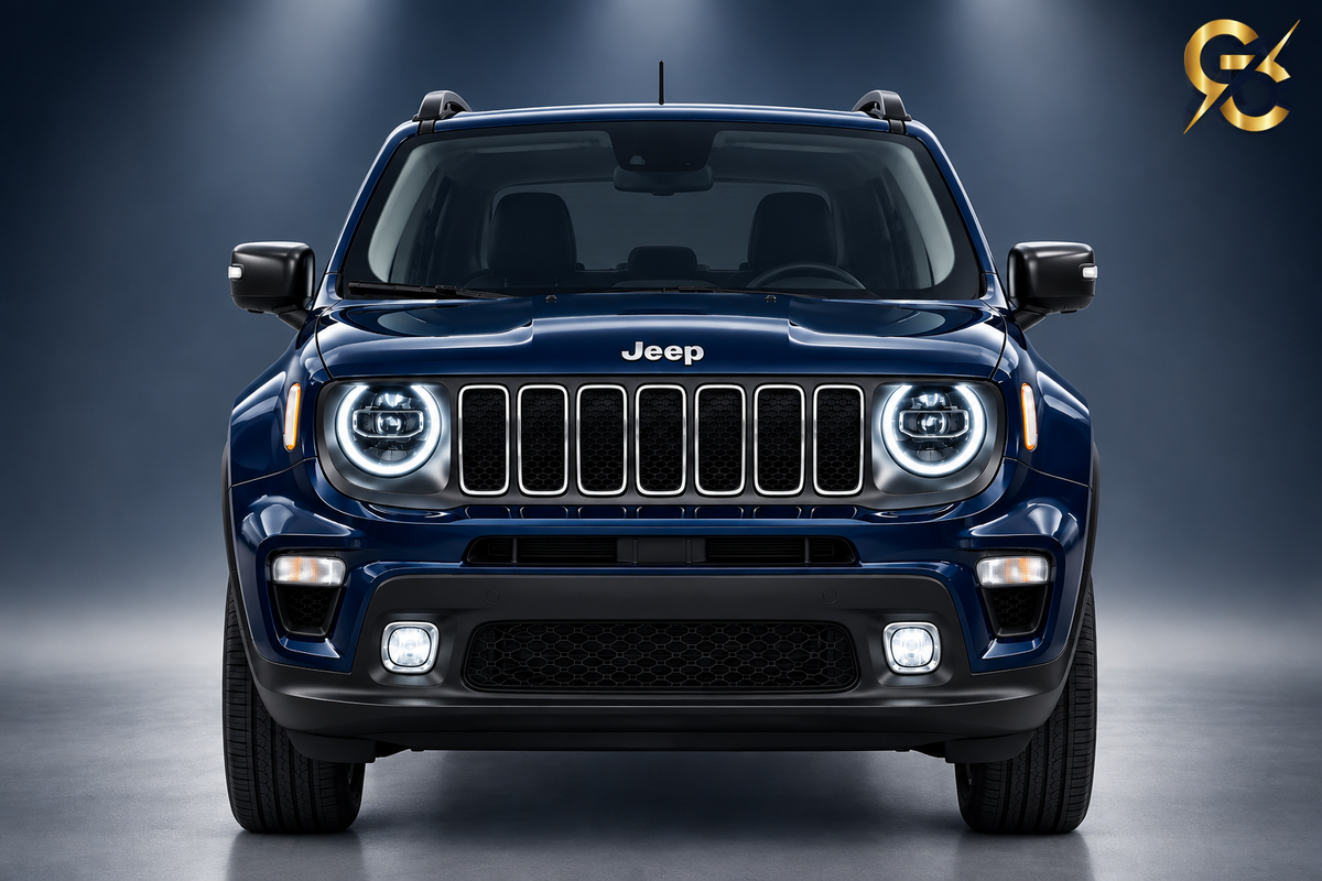 Jeep Renegade Fari LED - Studio con Logo GC