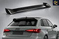 Spoiler Audi A3 S3 RS3 - Sfondo Chiaro con Logo GC