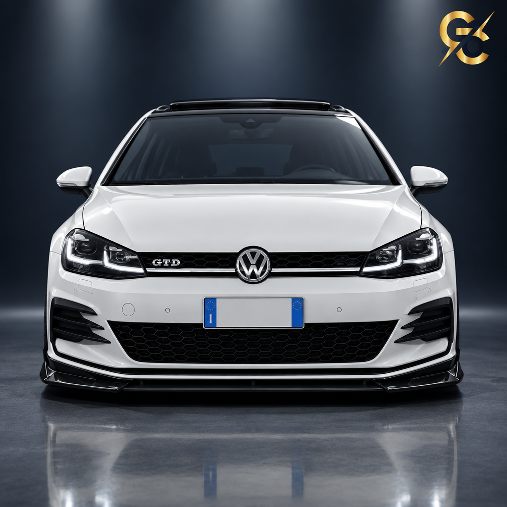 VW Golf GTD - Studio con Logo GC